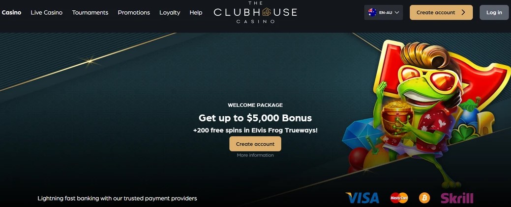 The ClubHouse casino online