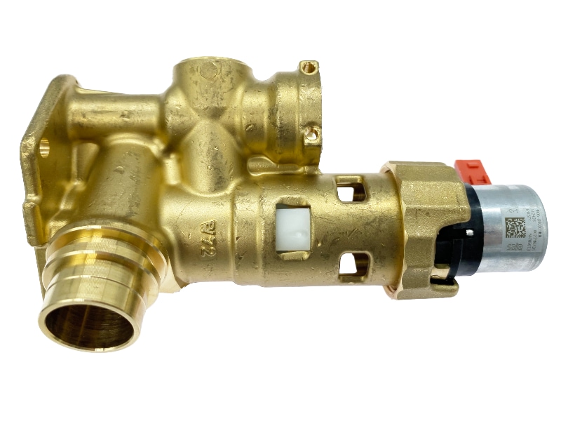 Триходовий клапан котла