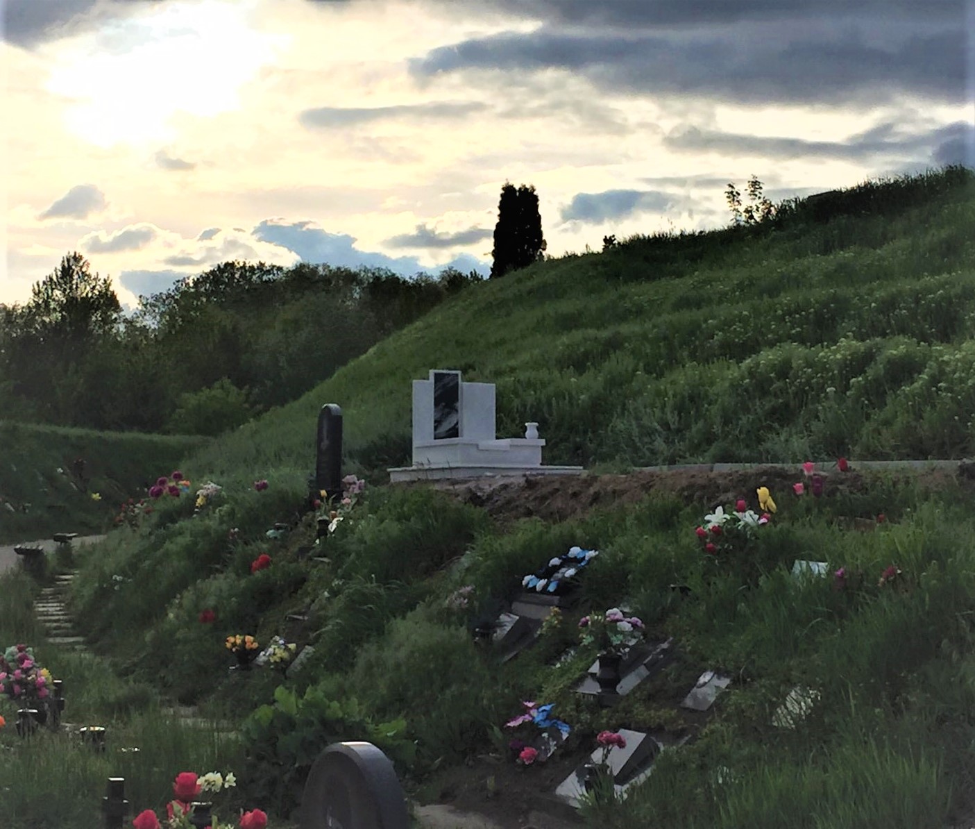 Территория колумбария на Байковом, Киев