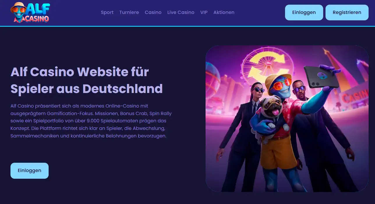 Alf Casino Bewertung